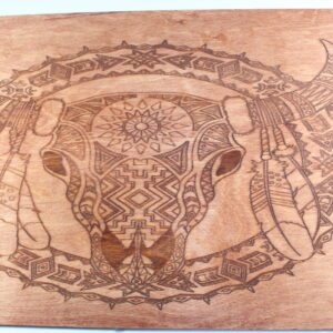 sacred buffalo engraving