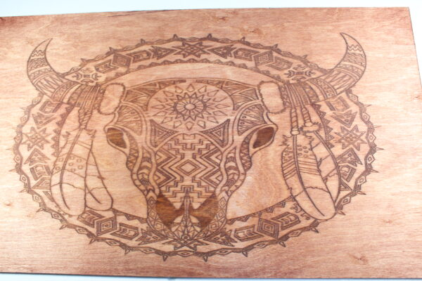 sacred buffalo engraving