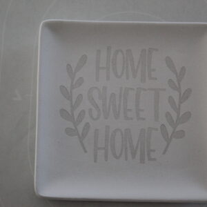 custom small ceramic plate