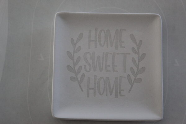 custom small ceramic plate